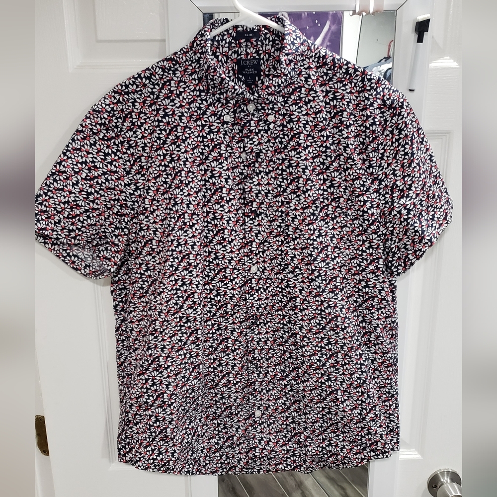 J Crew Fitted Button Down